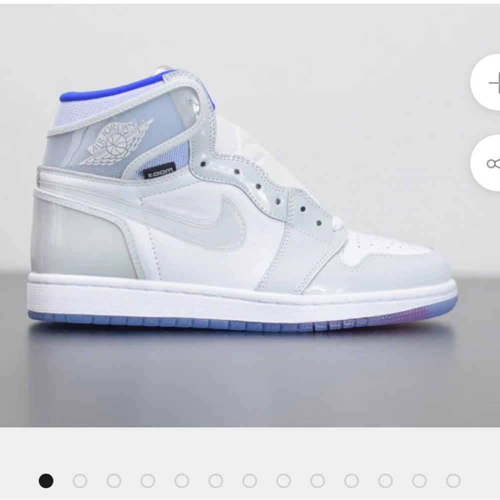 JORDAN 1 RETRO HIGH ZOOM WHITE RACER BLUE